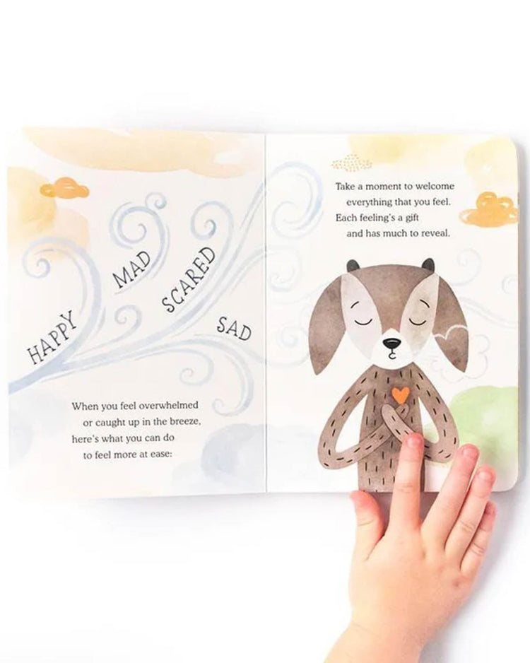 slumberkins ibex greets his feelings book play Little