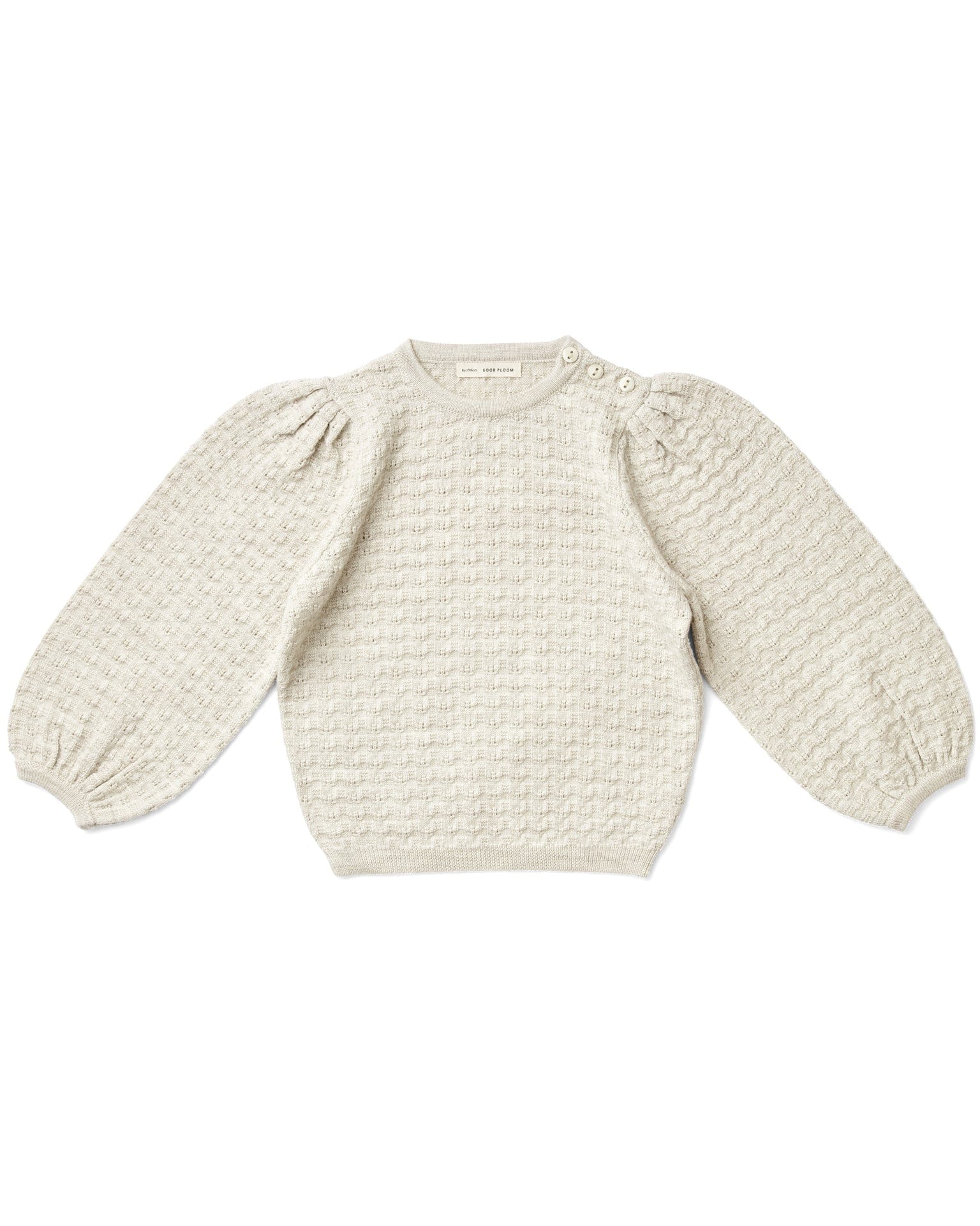 SOORPLOOM  Agnes sweater (FLAX) 4Y
