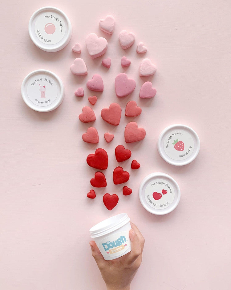 Little the dough parlour play dough in cinnamon hearts