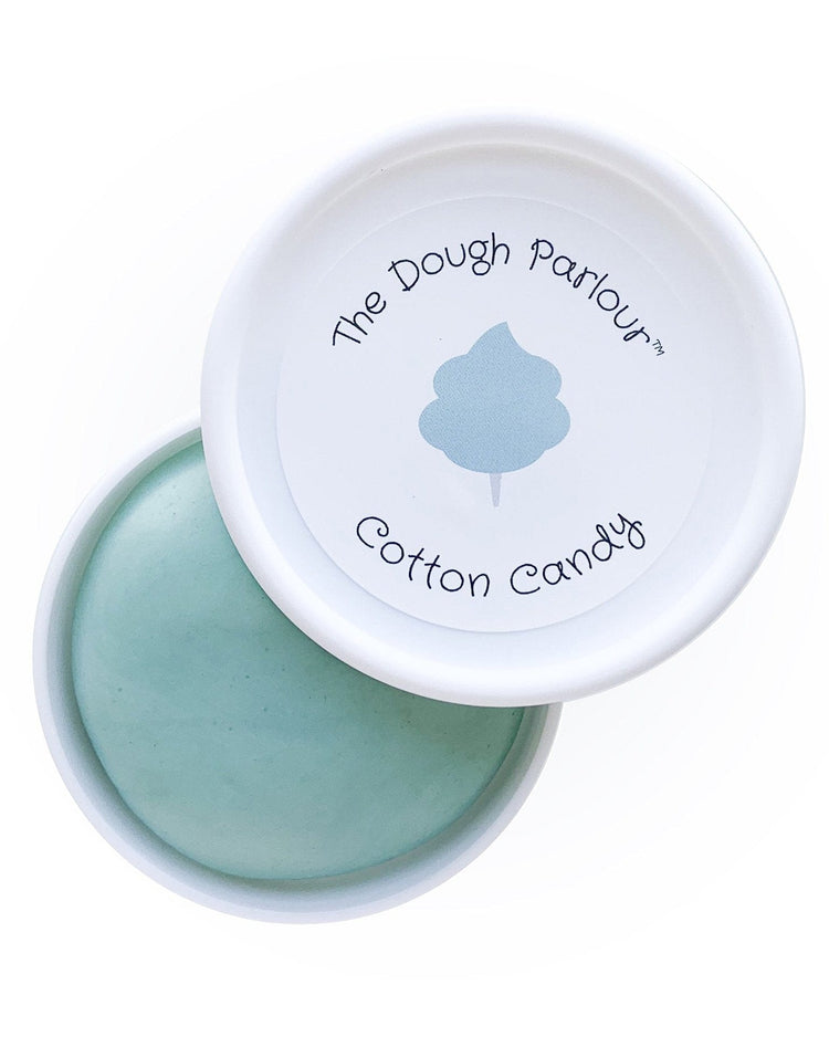 dough in cotton candy