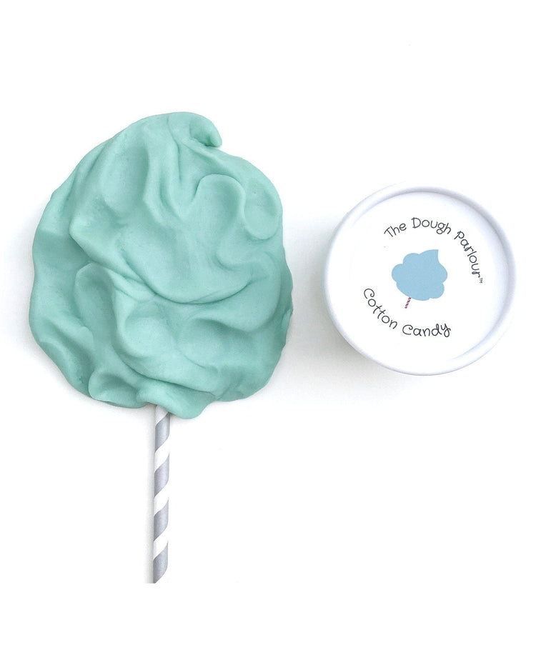 dough in cotton candy
