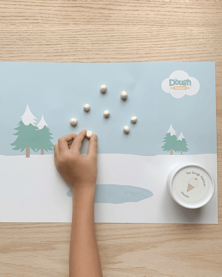 the dough parlour holiday playmat play Little