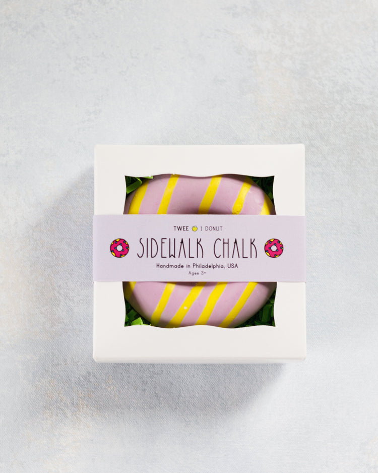 Little twee play drizzle donut chalk in purple