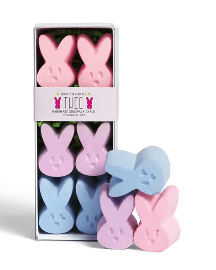 Little twee play duckie's fluffle chalk set in pink