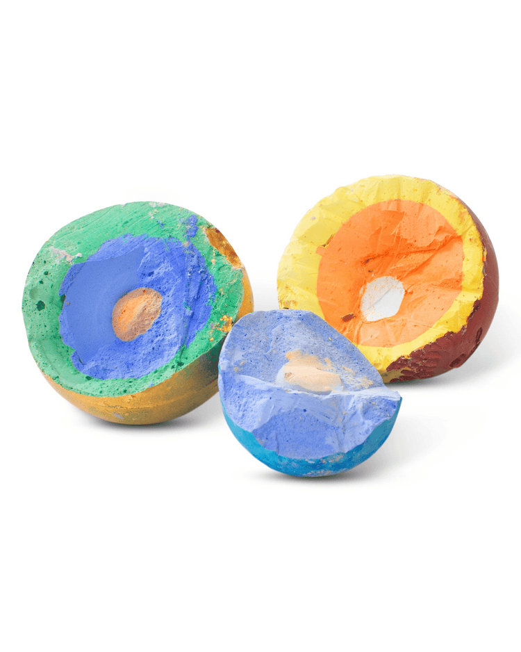 Little twee play mason's planets sidewalk chalk set
