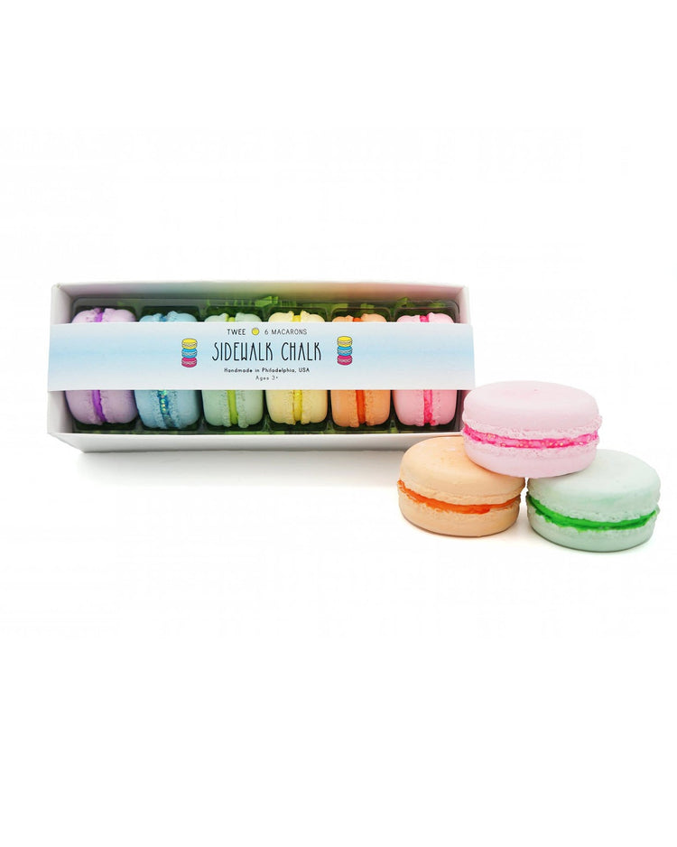 Little twee play petite macaron sidewalk chalk