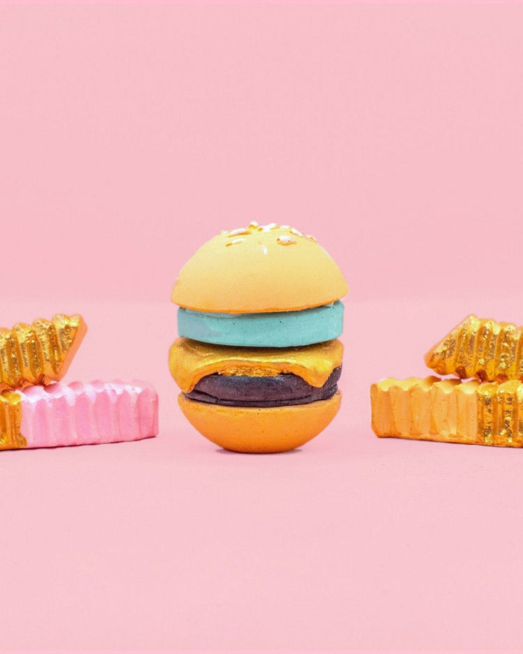 Little twee play sam's slider + fries sidewalk chalk