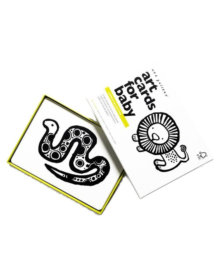 Little wee gallery play Jungle Art Cards