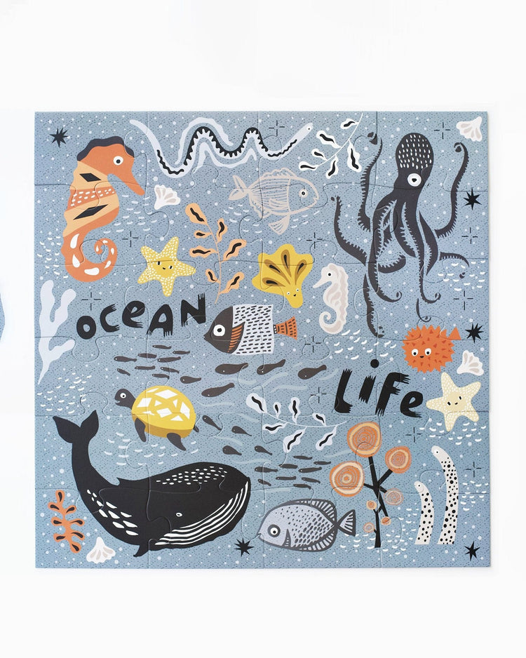 Little wee gallery play ocean life floor puzzle