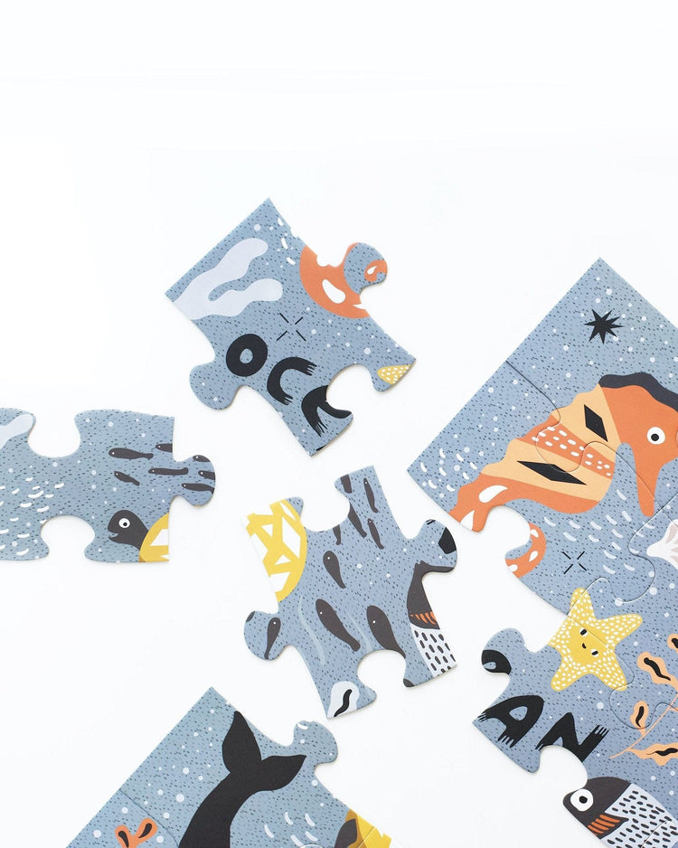 Little wee gallery play ocean life floor puzzle