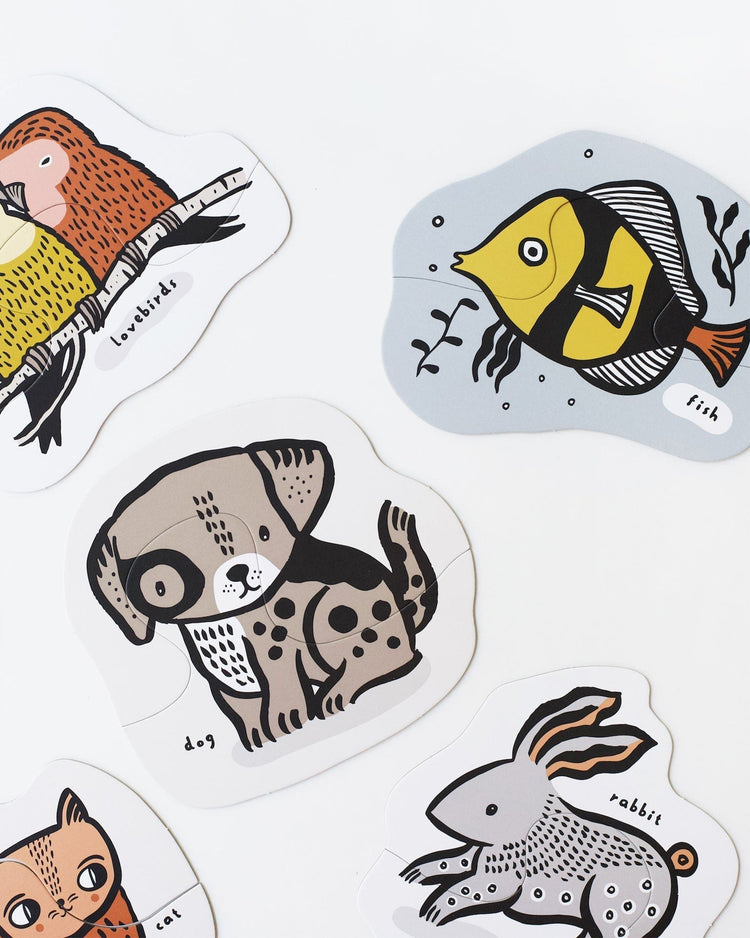 Little wee gallery play pets beginner puzzles