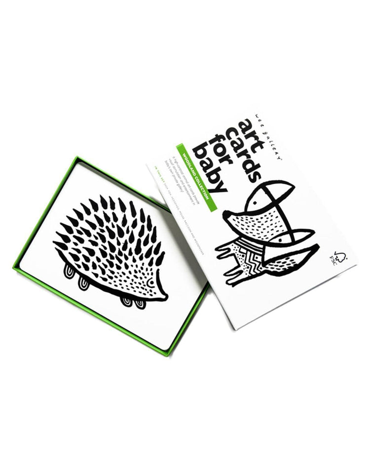 Little wee gallery play Woodland Art Cards