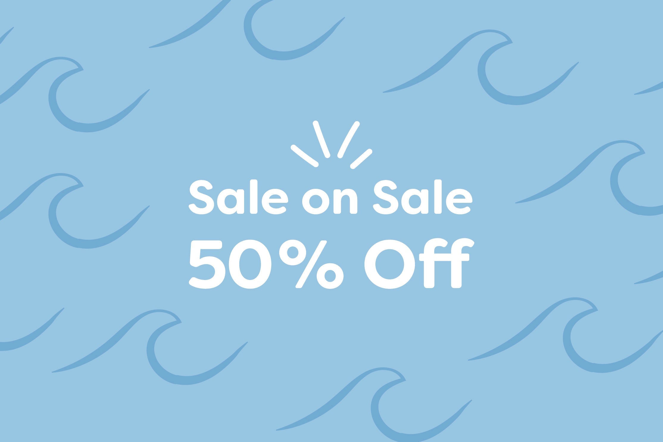 Sale on Sale, 50% off Select Sale Items