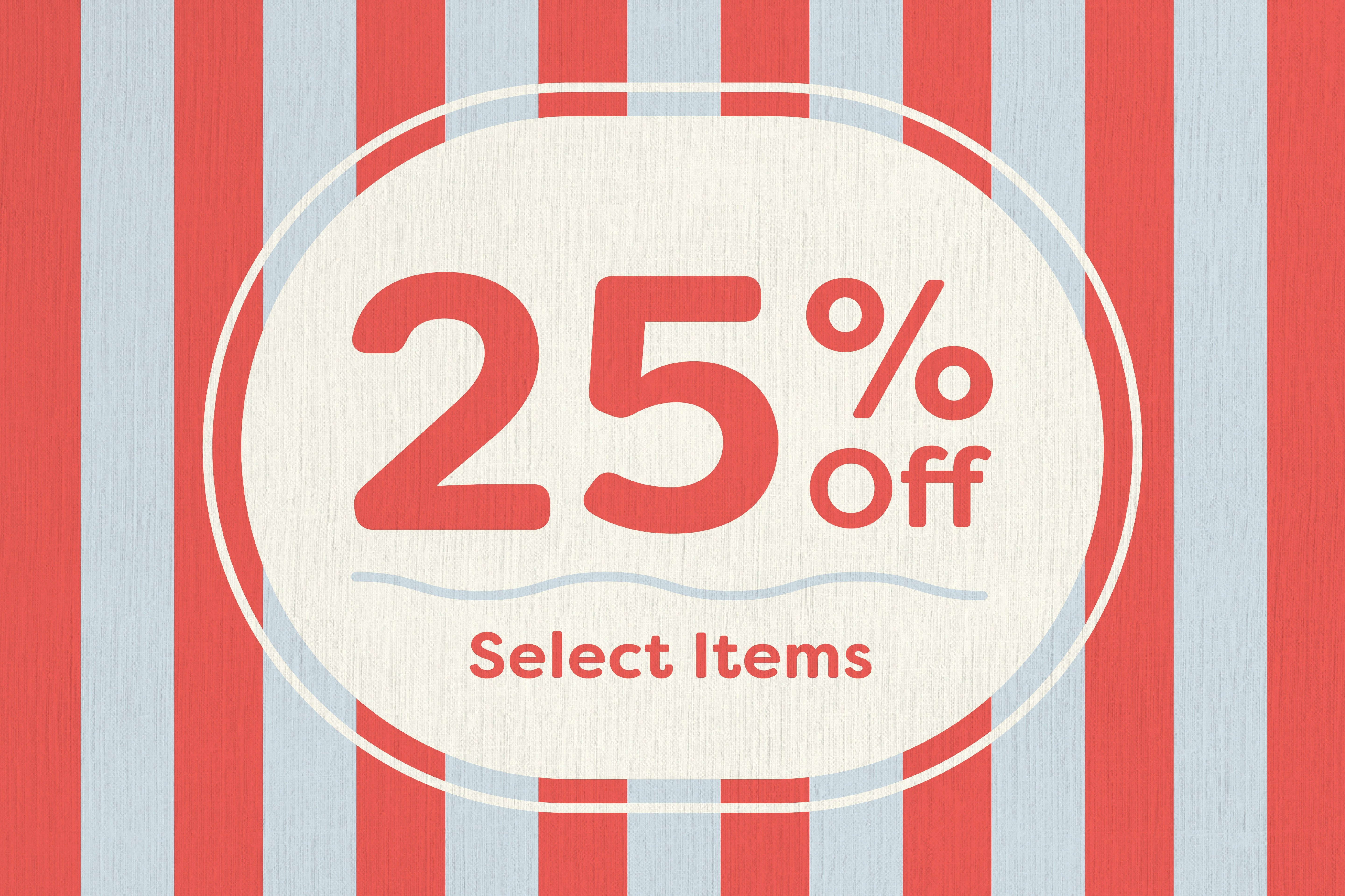 Little's Memorial Day Markdowns, 25% off Select Items.