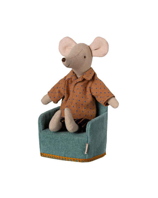mouse folding chair in mint