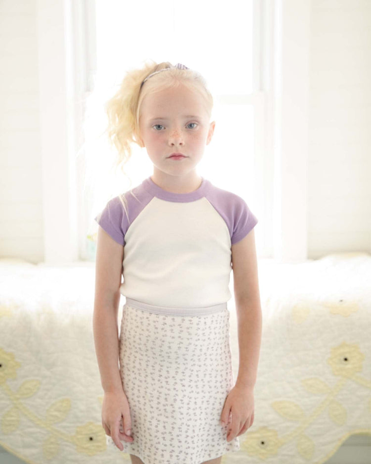 soor ploom softball tee in pansy kids Little