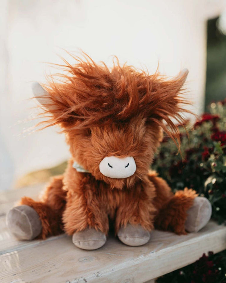 bunnies by the bay hamish the highland cow play Little