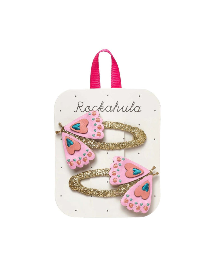 rockahula kids bright wing butterfly clips accessories Little