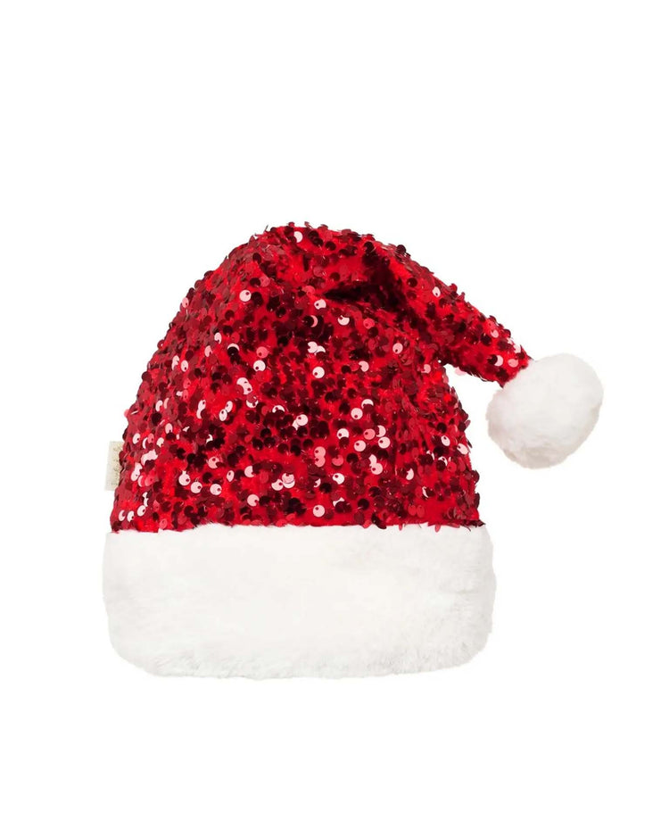 rockahula kids jolly santa sequin velvet hat accessories Little
