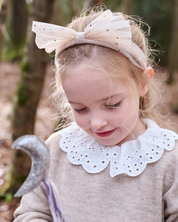 rockahula kids shimmer tulle bow headband accessories Little