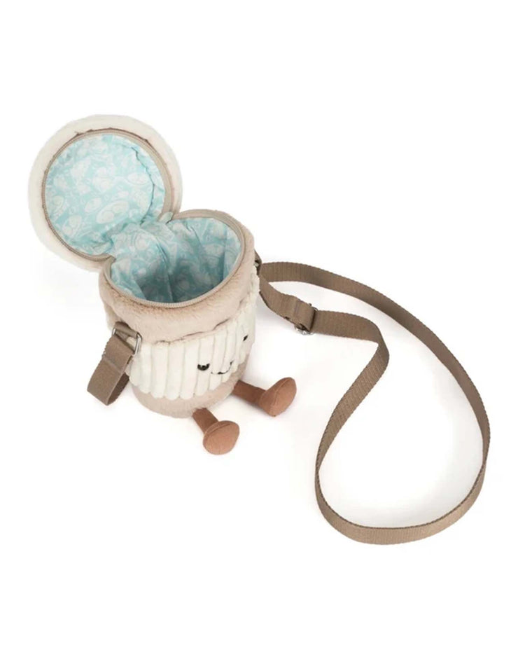 amuseables perkle coffee shoulder bag
