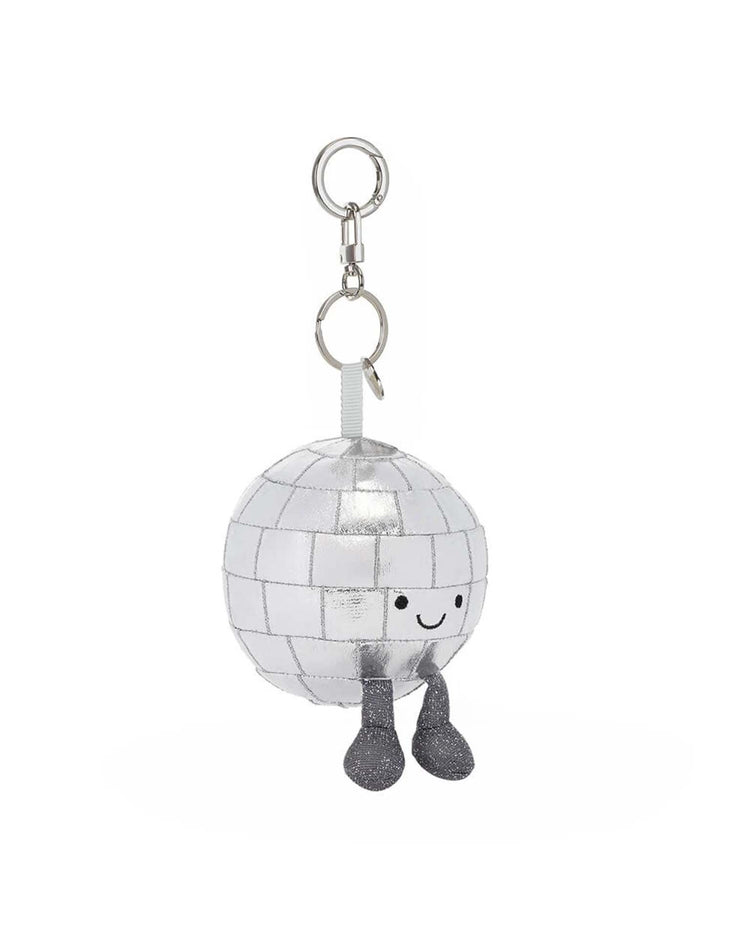 amuseables disco ball key chain bag charm
