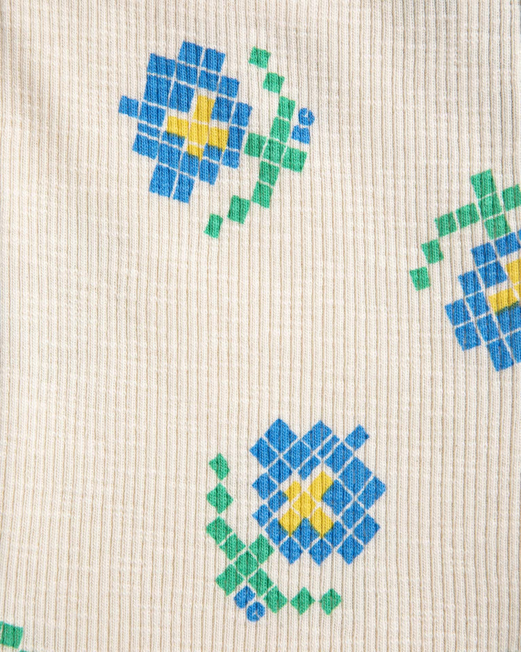 bobo choses pixel flowers all over short leggings baby Little