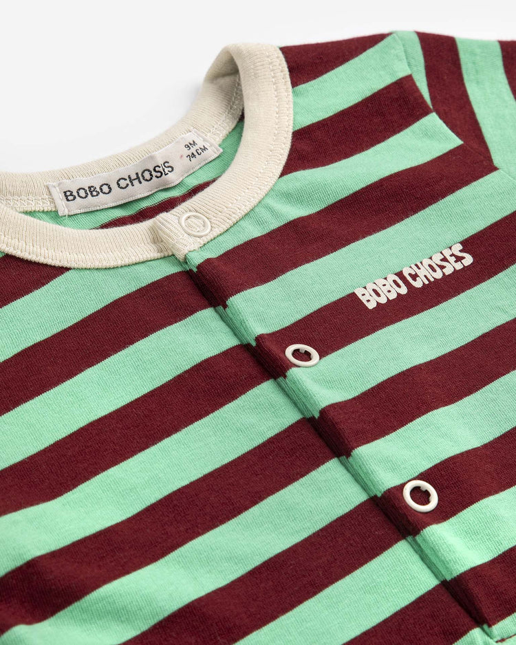 bobo choses bobo choses striped playsuit baby Little