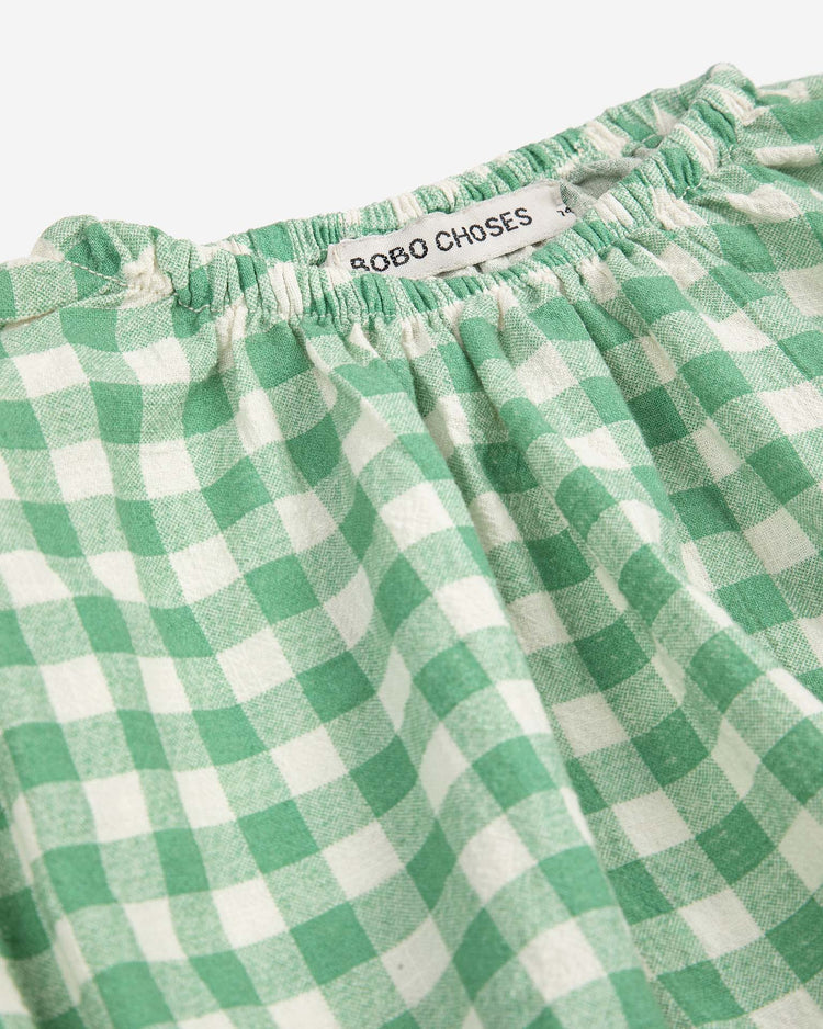 bobo choses pixel sugar beet vichy woven blouse baby Little