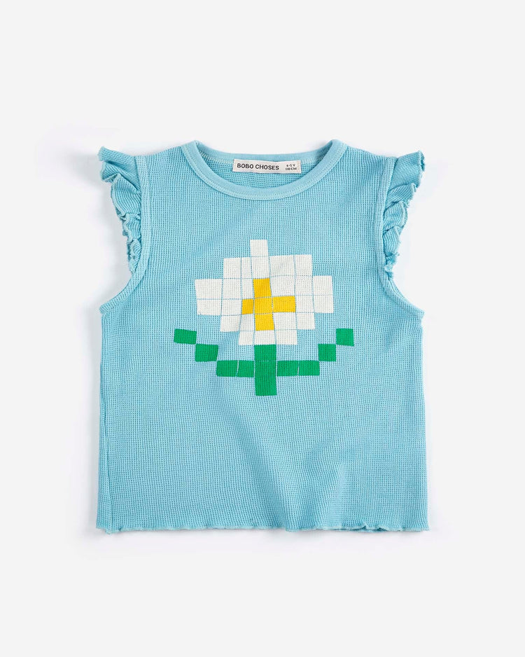 bobo choses pixel daisy ruffled top kids Little