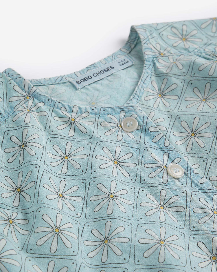 bobo choses daisy mosaic all over woven top kids Little