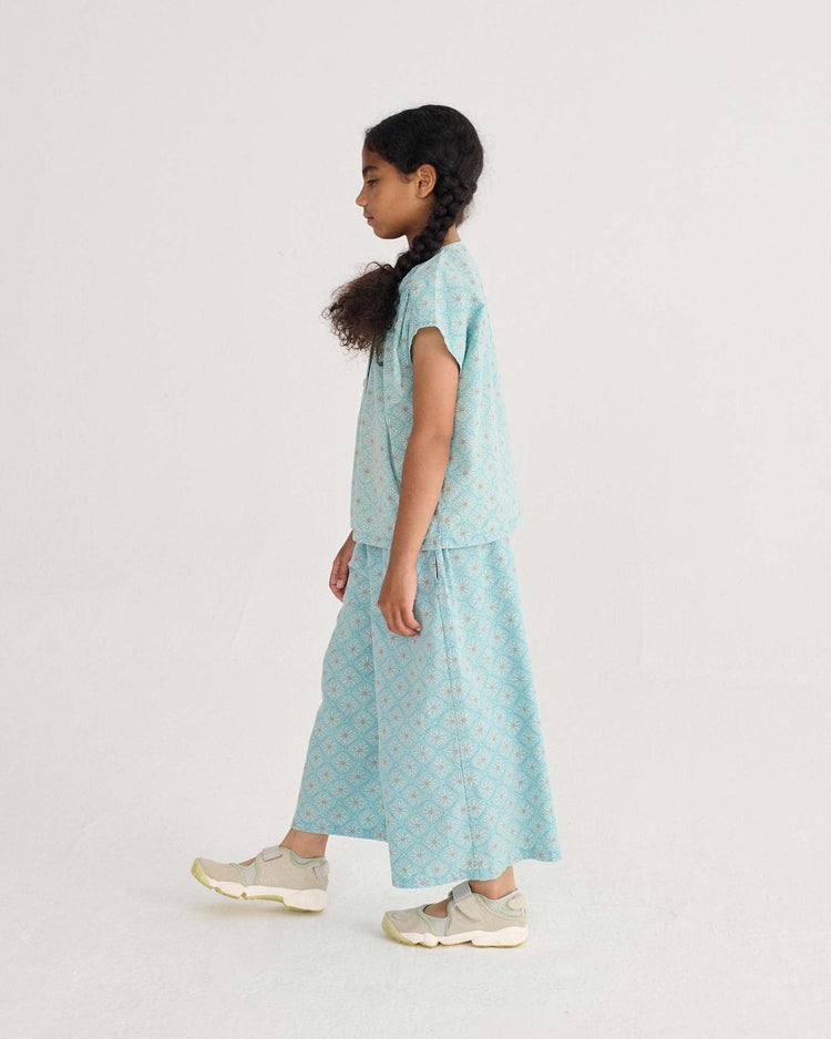 bobo choses daisy mosaic all over woven top kids Little
