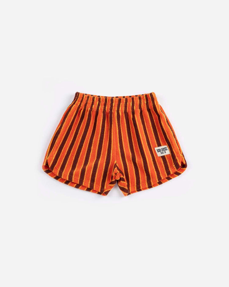 bobo choses striped brick terry cloth shorts kids Little
