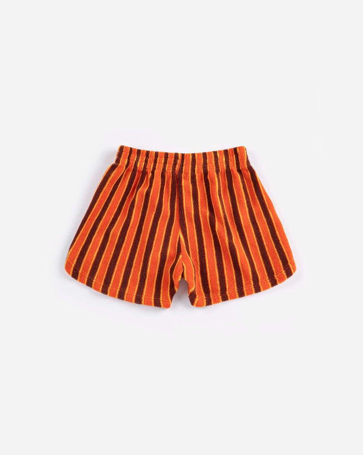 bobo choses striped brick terry cloth shorts kids Little