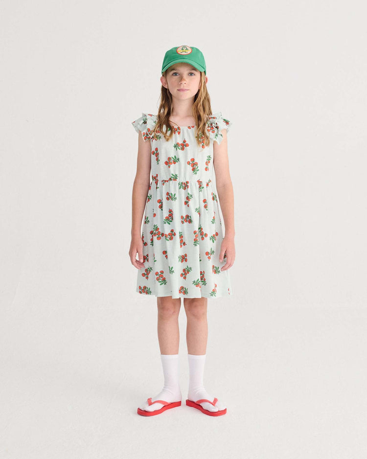 bobo choses juicy tomatoes all over ruffled dress kids Little
