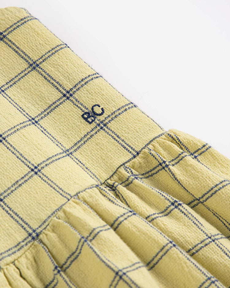 bobo choses spicy window pane woven dress kids Little