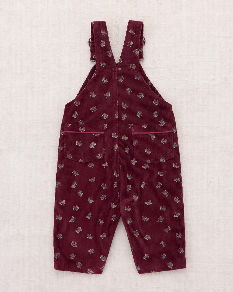 baby corduroy carpenter overall in cambridge mariposa