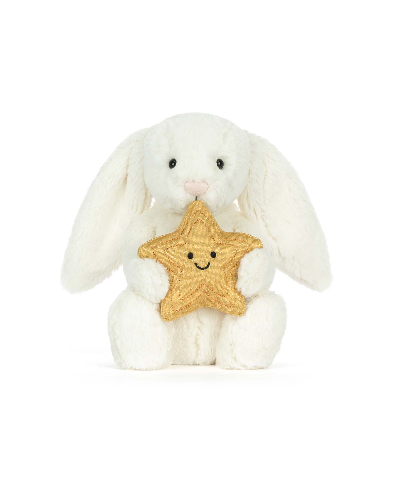 新作 Cream Bunny Star 新品タグ付き jellycat cream bunny with star play at Little