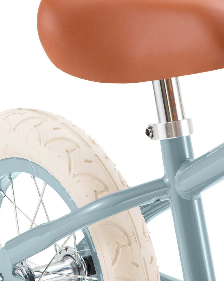 balance bike in teal