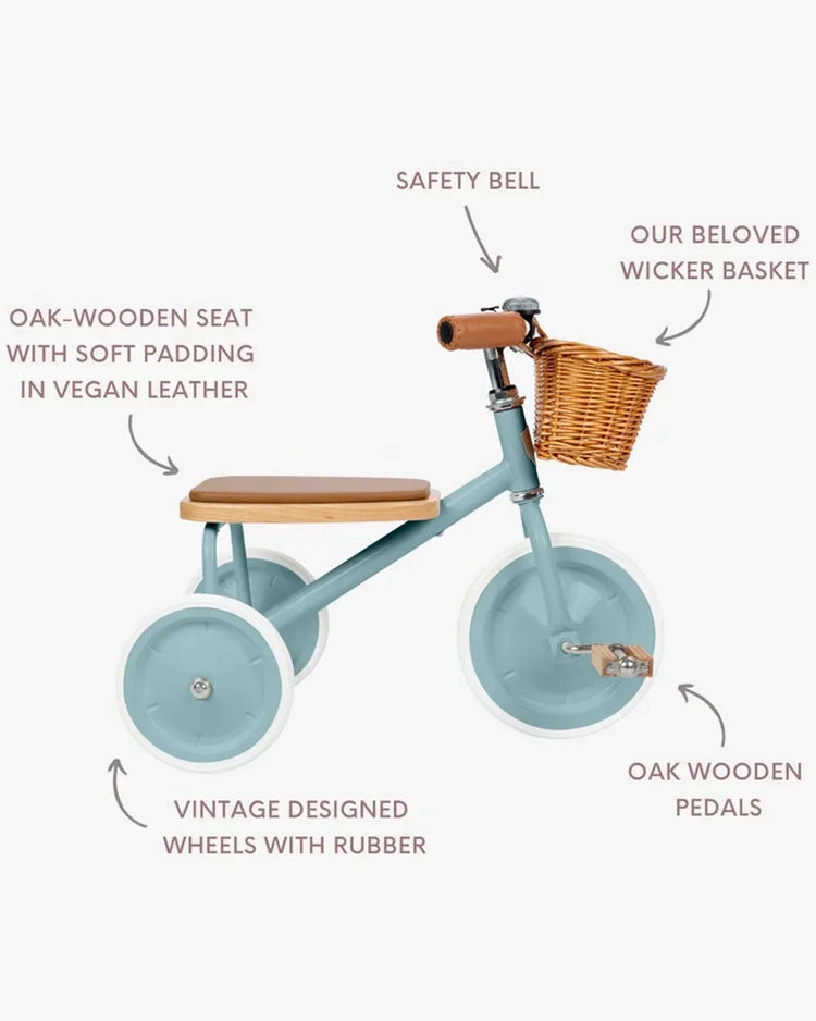 banwood banwood trike in teal play Little