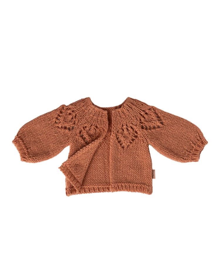 maileg knitted cardigan, size 3 - vintage rose play Little