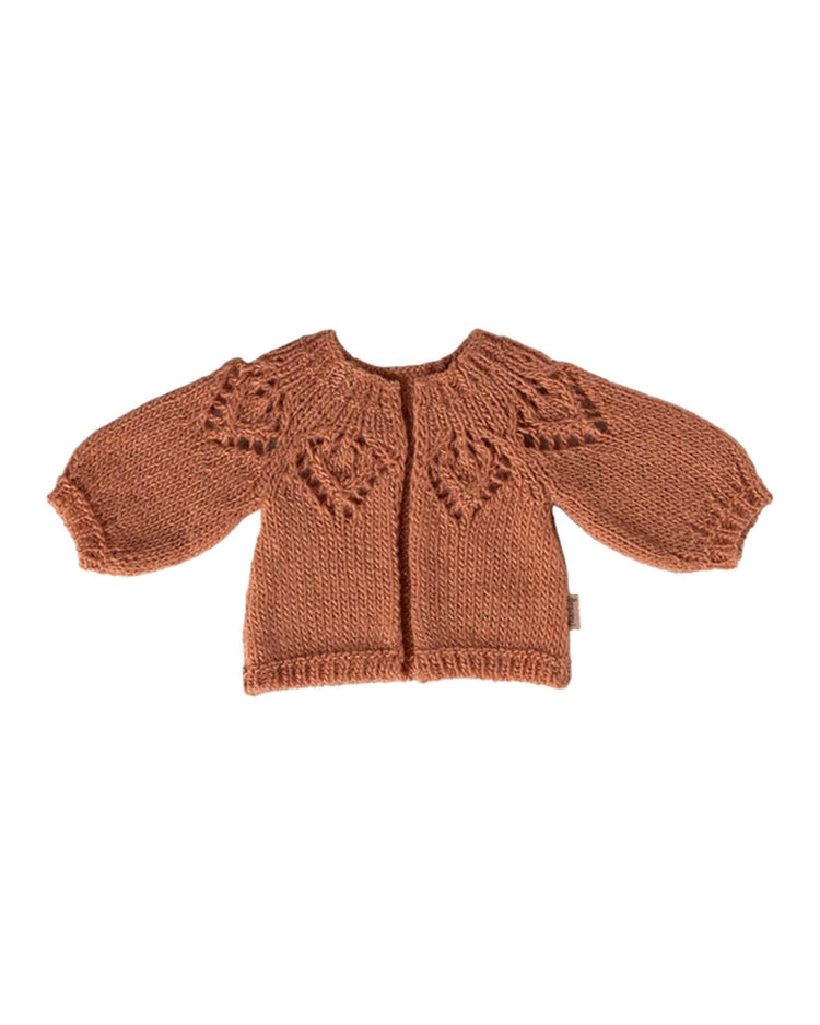 maileg knitted cardigan, size 3 - vintage rose play Little
