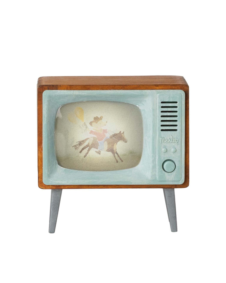 maileg television, mouse play Little