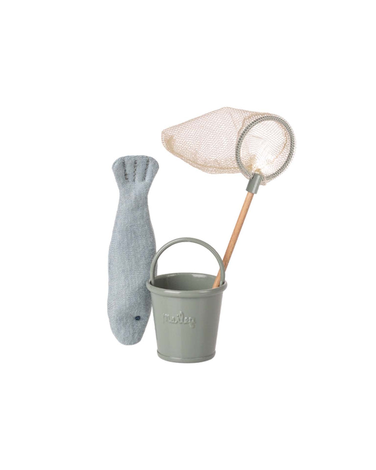 maileg fishing set, mouse play Little