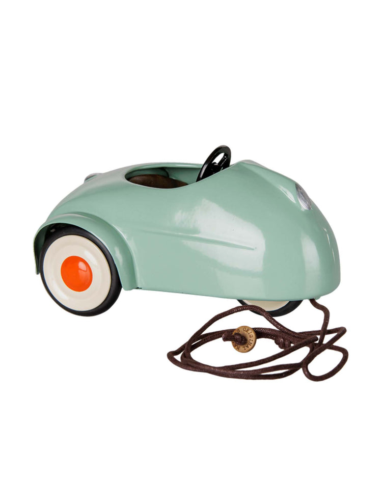 mouse car in light mint
