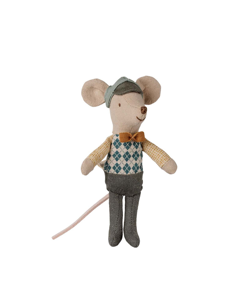 maileg driver mouse, little brother play Little
