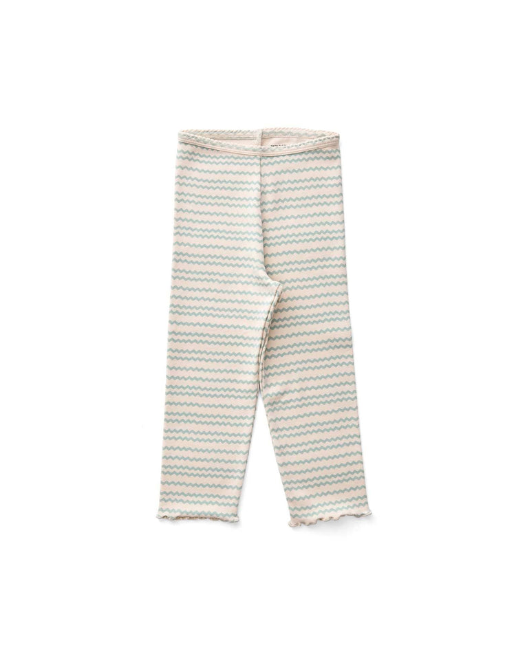 soor ploom capri legging in ric rac print, mentha kids Little