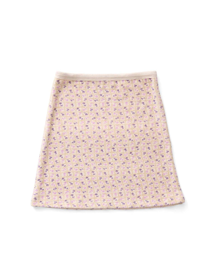 soor ploom mall skirt in flower press print, soy kids Little