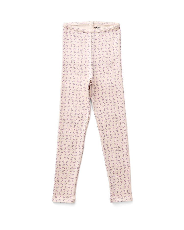 soor ploom stretch legging in chicweed print, pansy kids Little