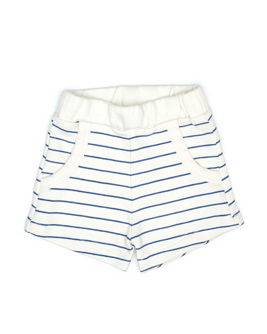 terry short in blue heaven stripes